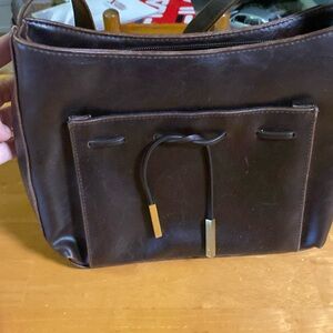 A Liz Claiborne Company Vintage Purse preowned faux brown leather